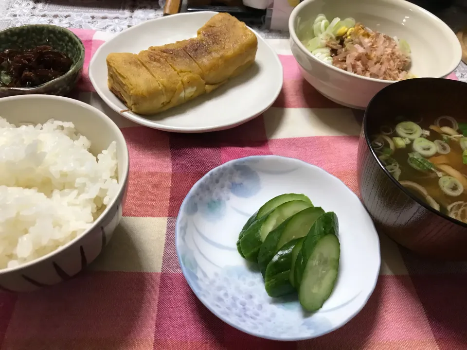 朝食|ハルのただ飯さん