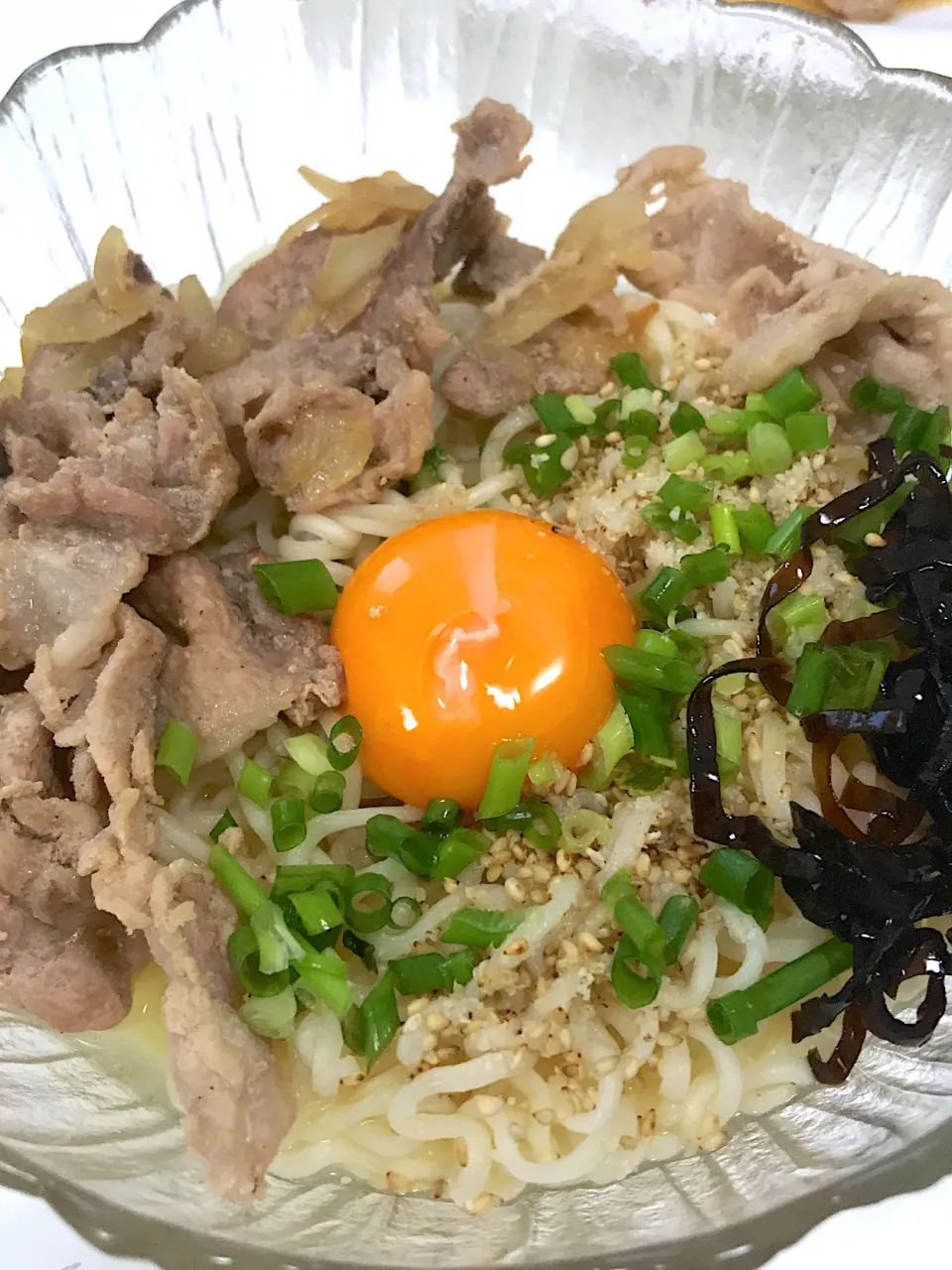 Snapdishの料理写真:冷やしラーメン♫ by サッポロ一番塩ラーメン  こればっかや😖💦💦|Yoshihiro Andoさん