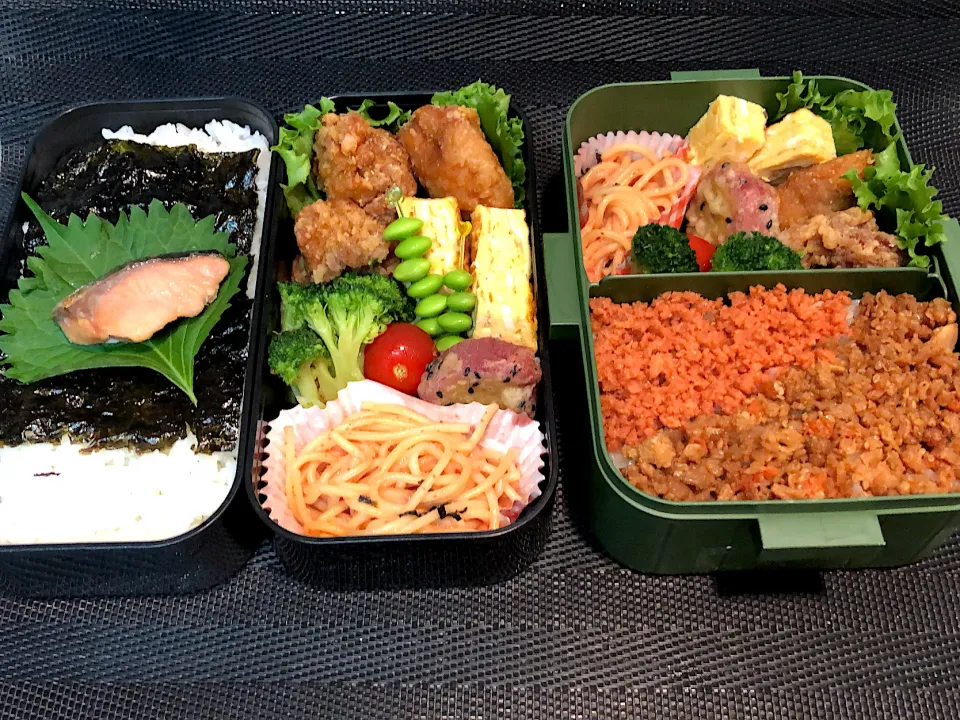 パパ＆息子弁当♪|ぺこぽこさん