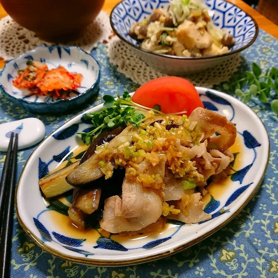 ＊～豚肉の焼きしゃぶネギソース～＊|とまと🍅さん