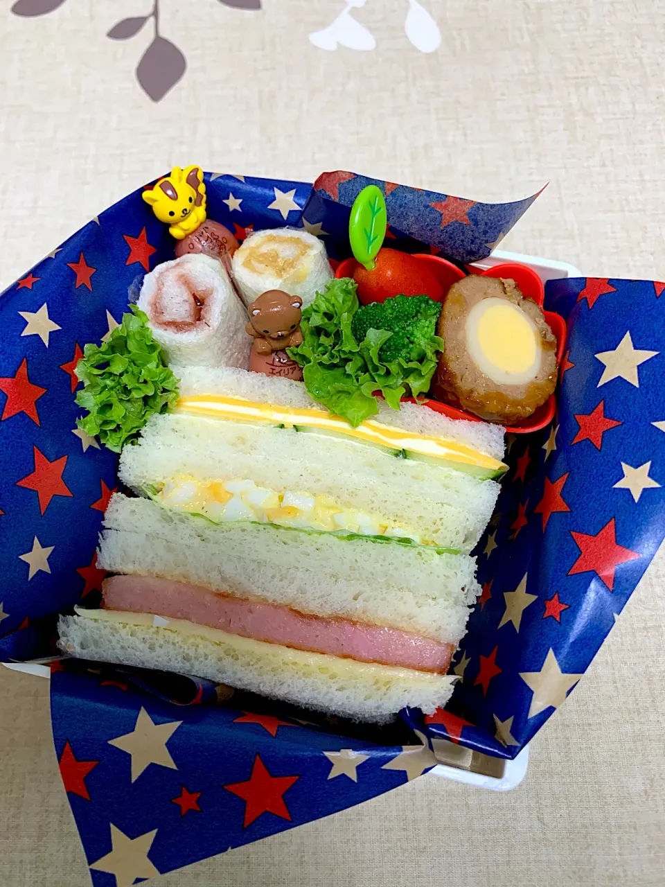 Snapdishの料理写真:保育園弁当|みーさん