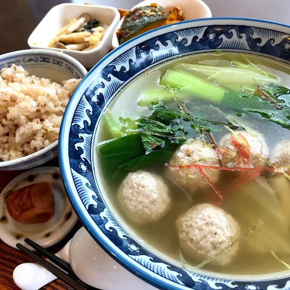 Snapdishの料理写真:新丸子湯膳    〜豚と鶏肉団子の春雨〜|koji toyodaさん