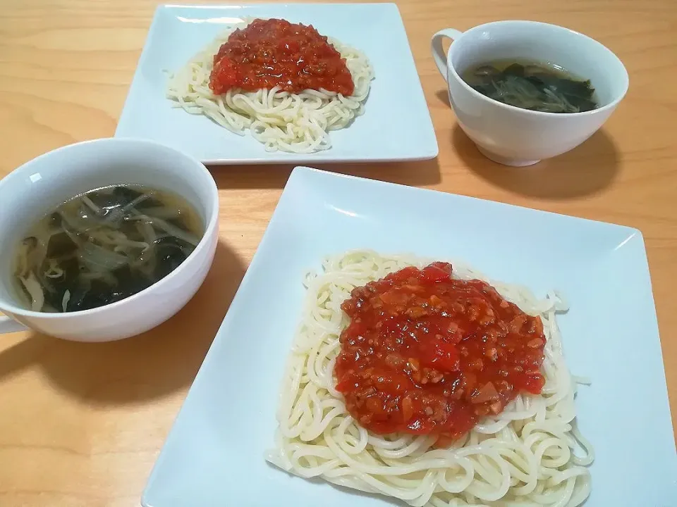 ミートソースソフト麺|えりこ　　　      　　 2016.2.14~さん