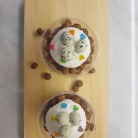 chia pudding cup with milo cereal and creamcheese|yurnalisさん