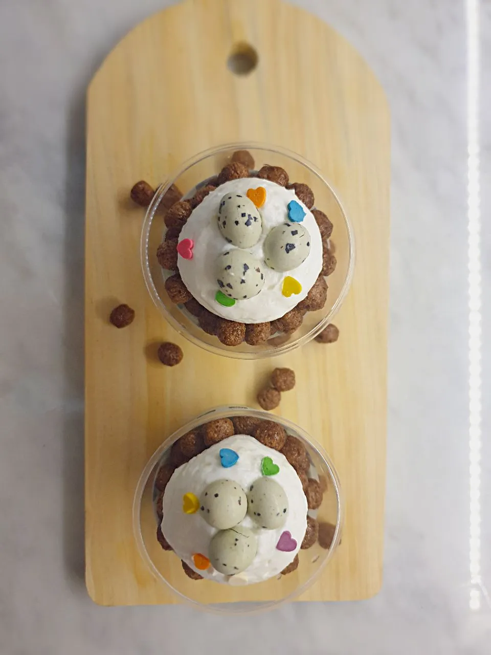 chia pudding cup with milo cereal and creamcheese|yurnalisさん