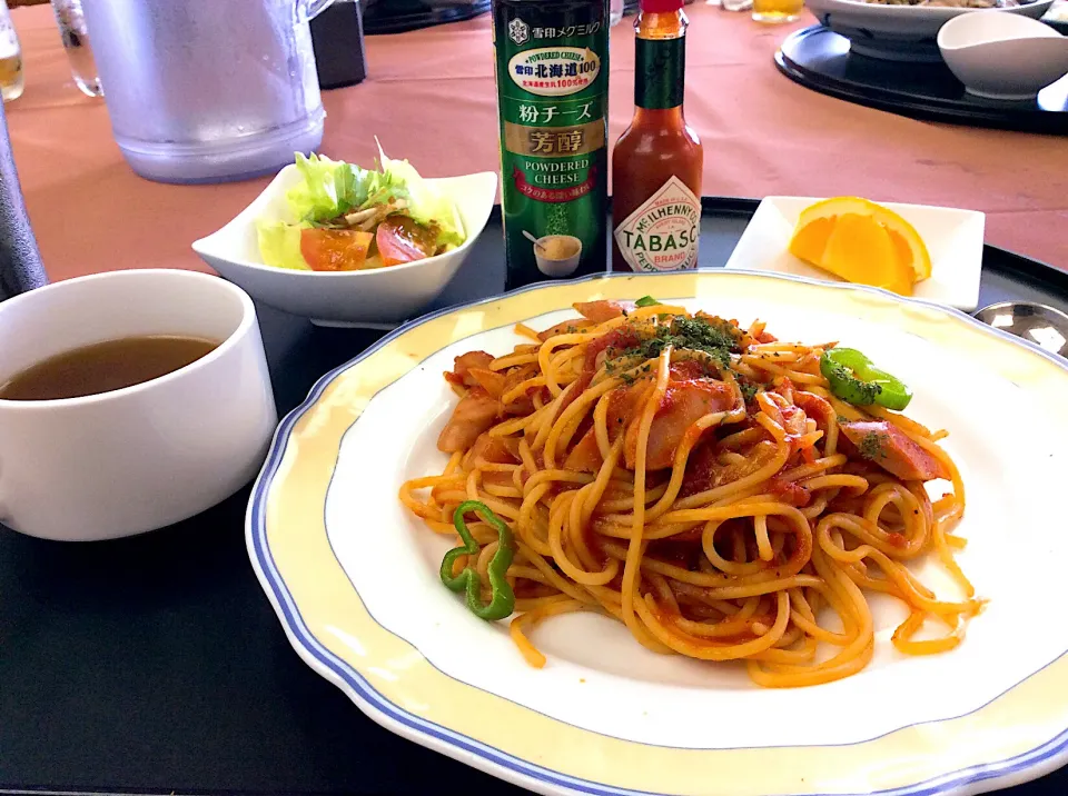 ゴルフ場飯⛳️😋ナポリタン🍝|アライさんさん