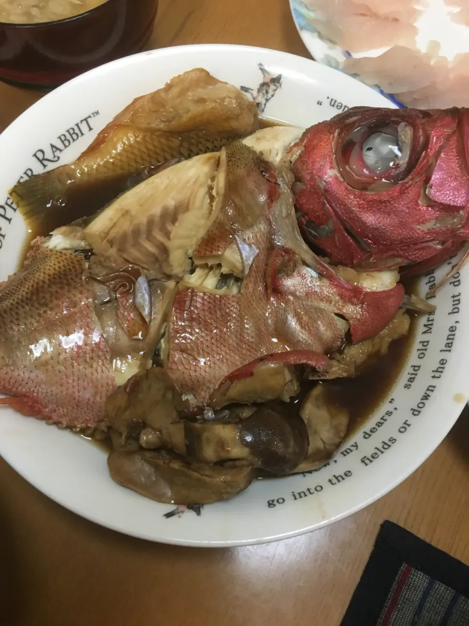 房総で船釣りで釣ったチカメキントキの煮付け|フージさん