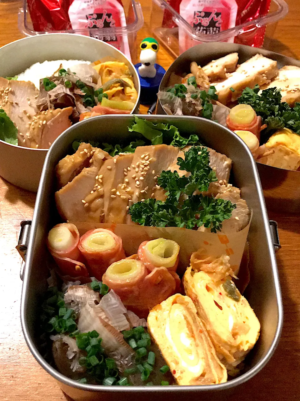 今日のお弁当🍱鶏チャーシュー弁当🐓|サダさん