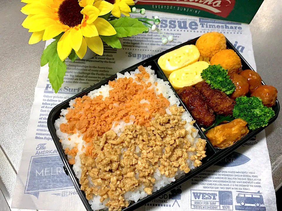 Snapdishの料理写真:旦那様お弁当|爰音さん