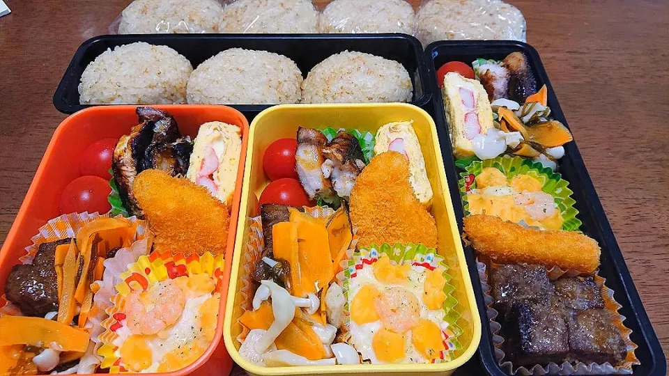 Snapdishの料理写真:9/16娘と息子と私のお弁当|秀美«シュウビ»さん