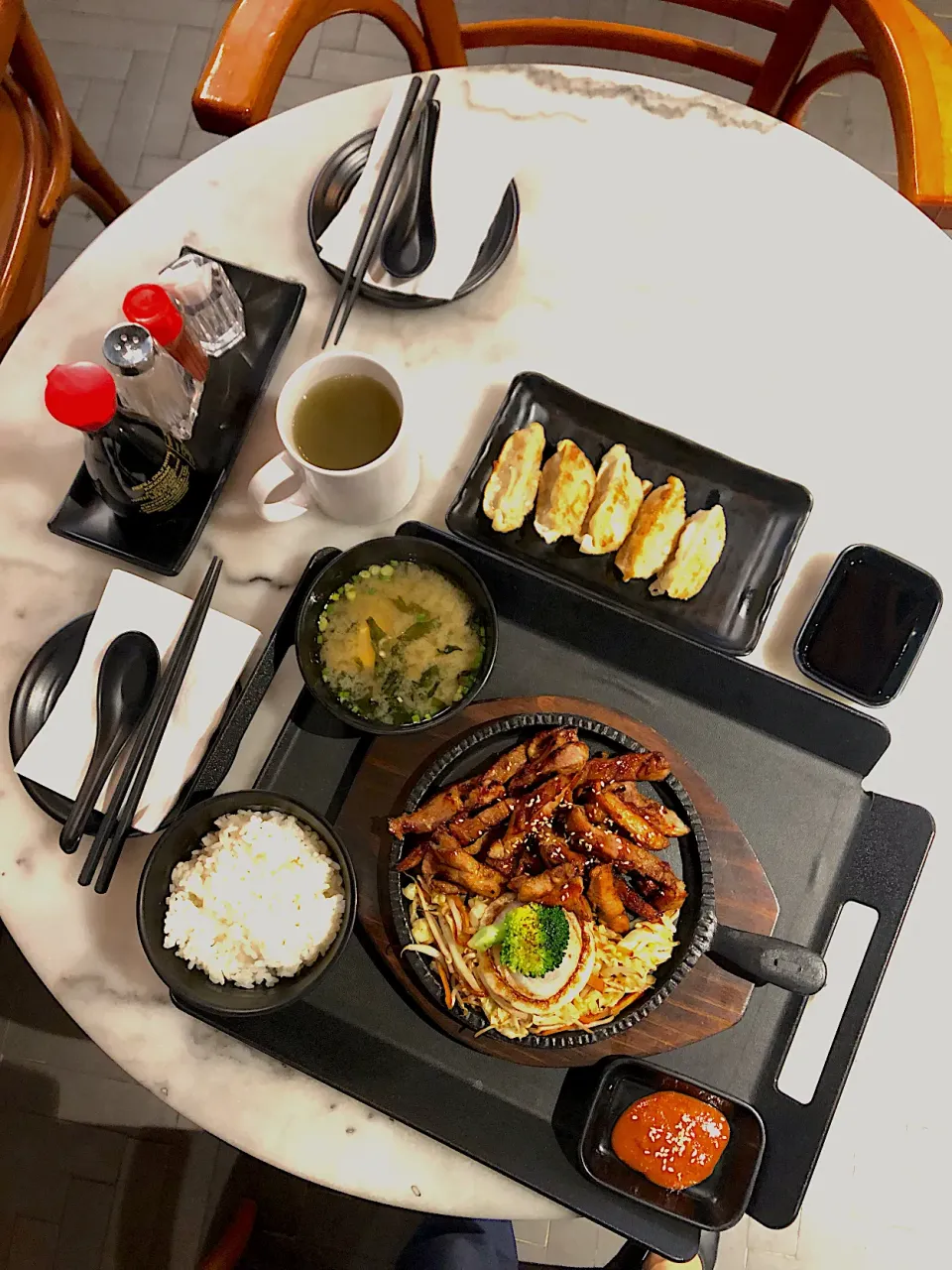 Snapdishの料理写真:Korean lunch @ TEPPAN House, ShowDC BKK.|Chalinee Kalyanamitraさん