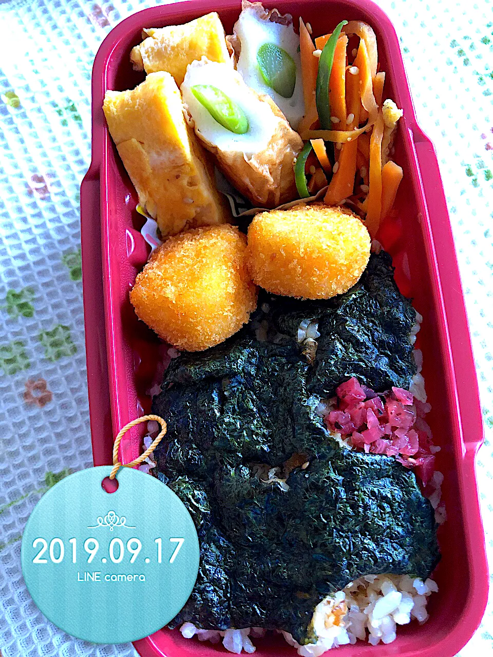 Snapdishの料理写真:海苔弁❤️|harutomomamaさん