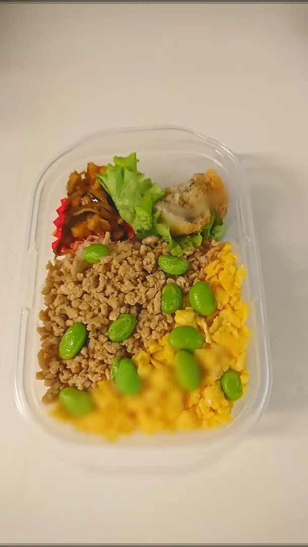 ★今日のお弁当★
☆２色弁当
☆コロッケ
☆あさげ|☆Chieco☆さん