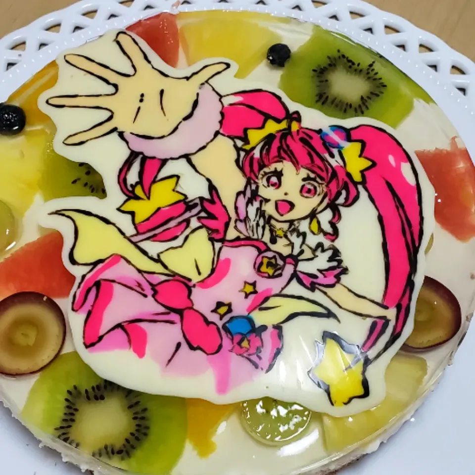 Snapdishの料理写真:誕生日ケーキ|華さん