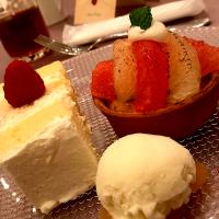 フルーツのタルトとショートケーキ❁