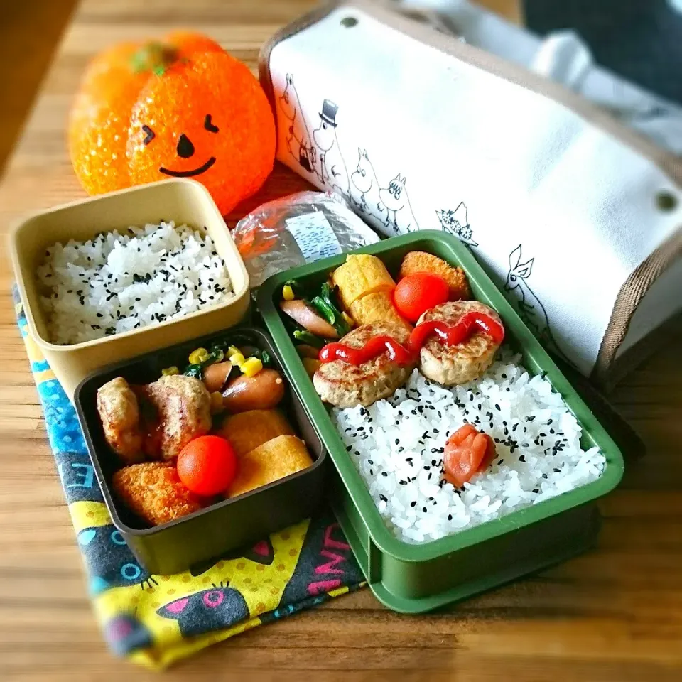 息子弁当・おっと弁当 9/17|ふ〜たん**さん