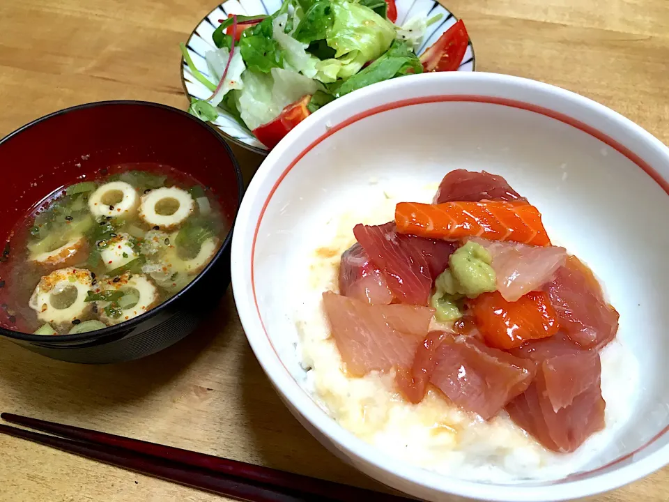 お刺身漬け丼😊|かおちゃんさん