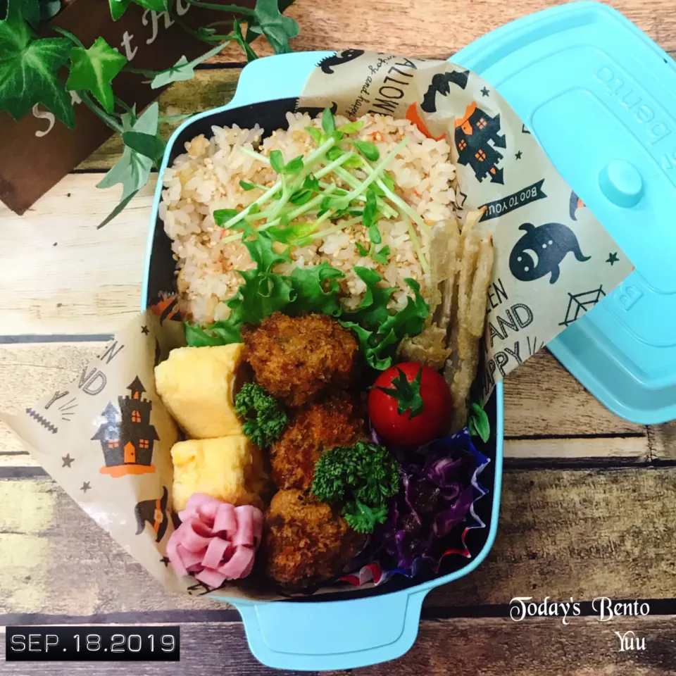 Snapdishの料理写真:9/18☆*ﾟ女子高生Bento☆|ゆうさん