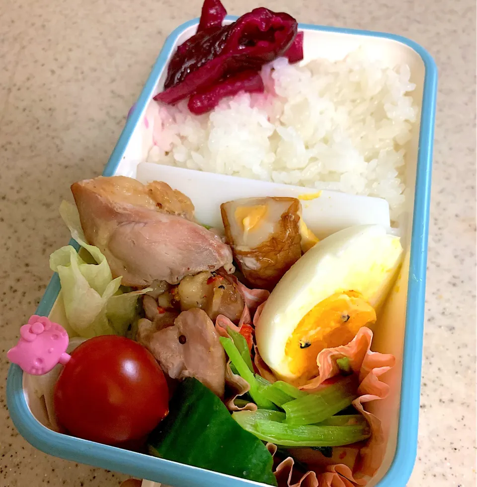 レモン風味のチキンステーキ弁当|besさん