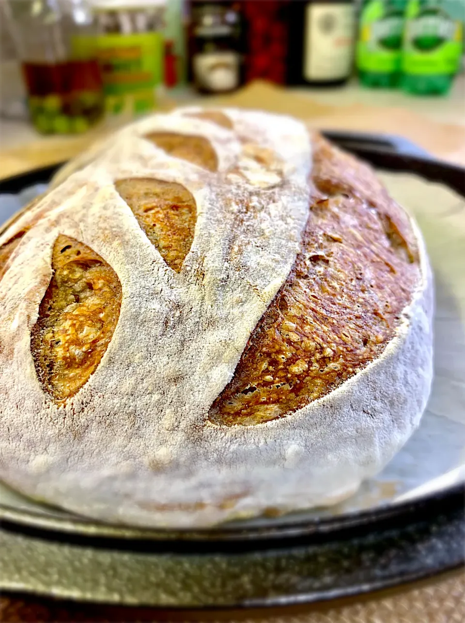 Spelt and Rye Sourdough Bread|gonbenさん