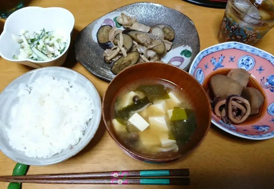 Snapdishの料理写真:令和元年9月18日(水)晩ごはん🌃|しまだ ちえこさん