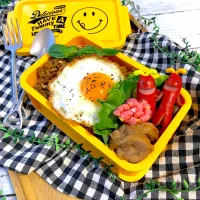 Snapdishの料理写真:タコライス弁当|サリーさん