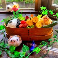 ツナマヨおにぎり！空っぽにな〜れ♡