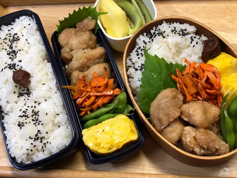 唐揚げ 弁当|弁当 備忘録さん