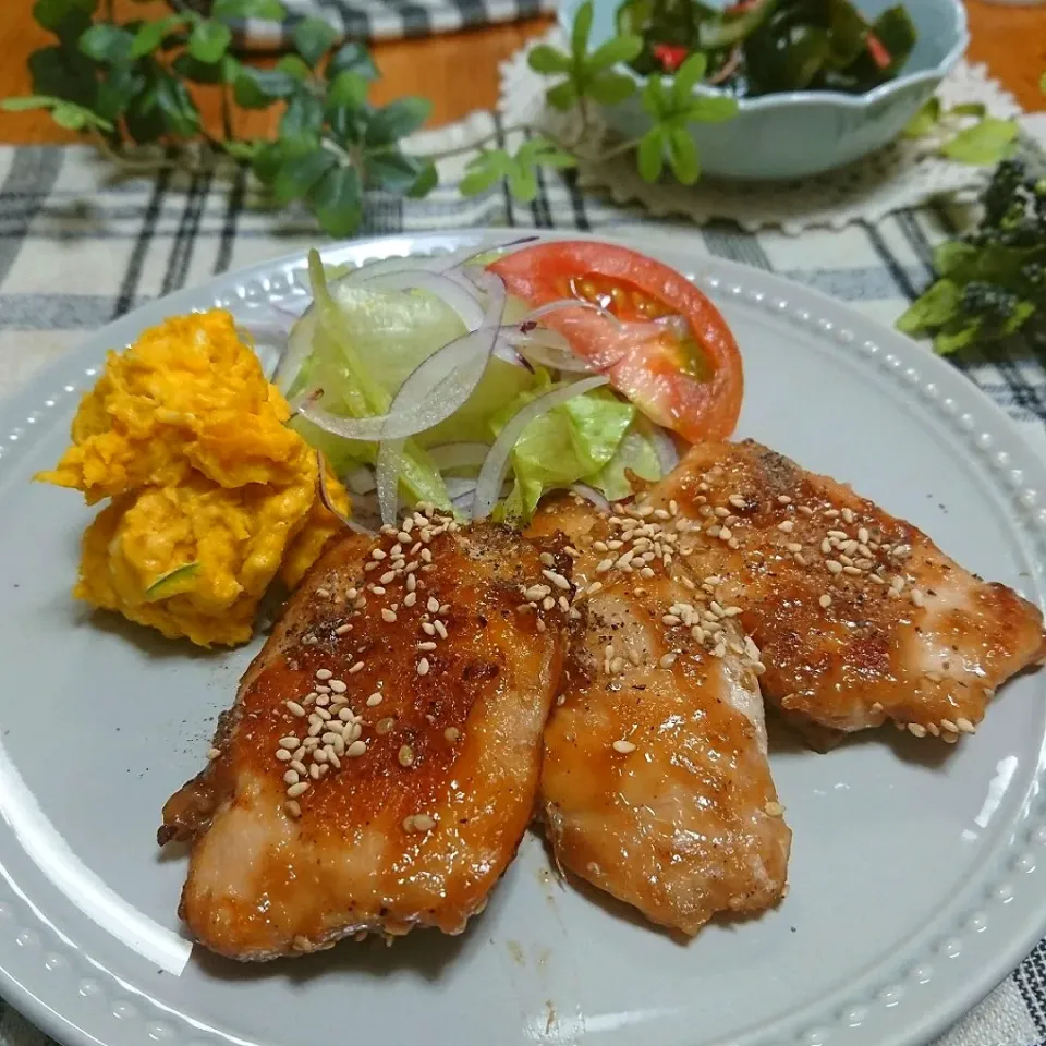 ゆぅ。さんの料理 鶏むね肉deスパイシーチキンジンジャー|とまと🍅さん