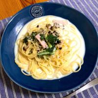 クリームスープパスタ