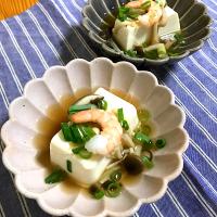 豆腐のきのこあんかけ