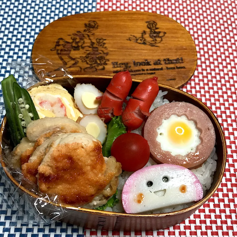 Snapdishの料理写真:2019年9月20日 オレ弁当♪|クッキングおやぢさん