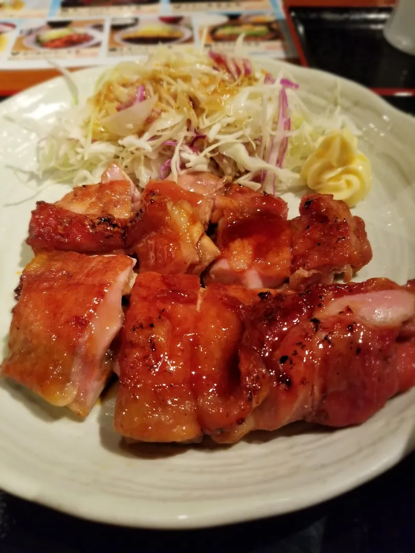 Snapdishの料理写真:照り焼きチキン|nobさん