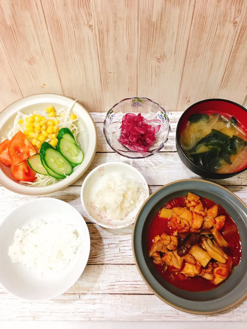 チキンとキノコのトマト煮込み|chou  chouさん