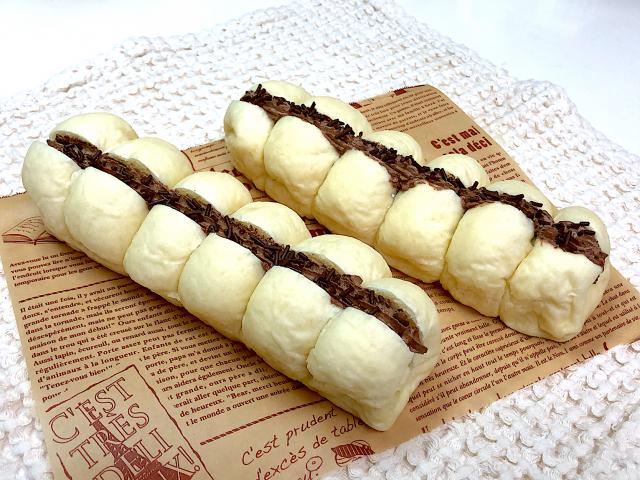 あのコンビニのチョコチップクリームちぎりパン/marich | Snapdish