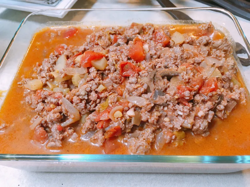 Meat sauce ( ground bees)|reigineさん