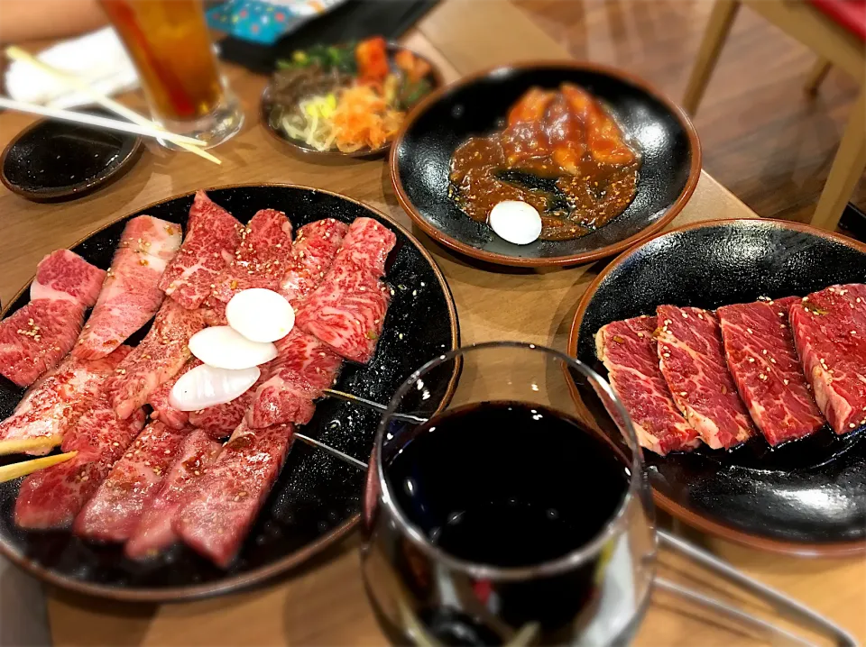 Snapdishの料理写真:〜昨日の晩御飯 焼肉〜2019.9.20|yuuさん