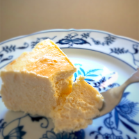 半熟チーズケーキ 混ぜるだけ焼くだけ 熱々はとろとろ 冷やすととろりん