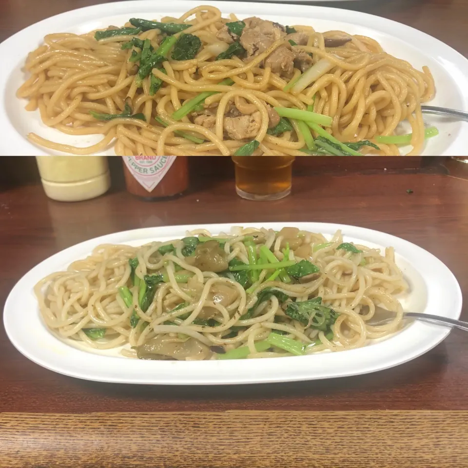 Snapdishの料理写真:ジャポネ　レギュラーとチャイナ塩味レギュラー　＃ジャポネ|Hajime Sakaiさん