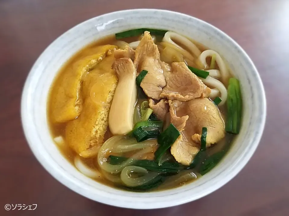 今日の昼ご飯だよ(*^^*)
★カレーうどん|ソラシェフさん