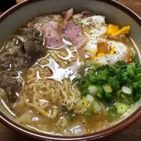 マルちゃん正麺🍜、味噌味❗️ ( ॣ ö ॣ)✨