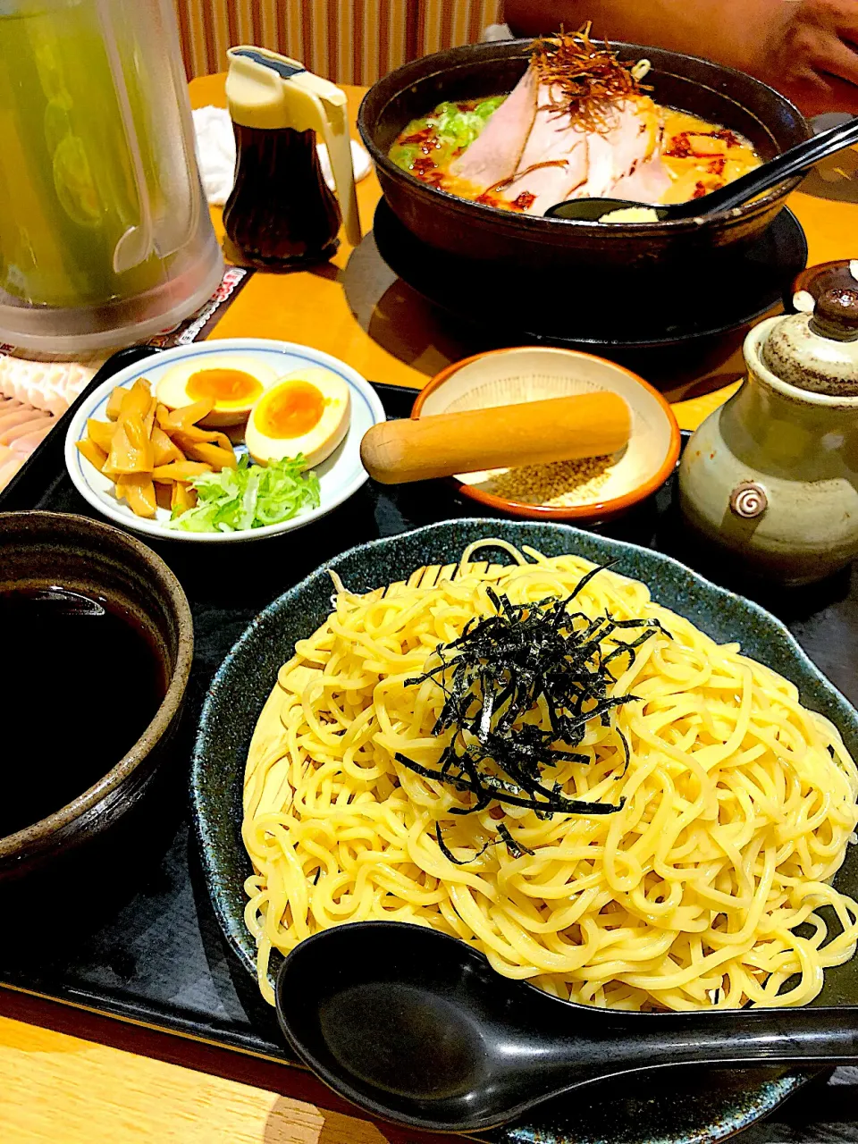 Snapdishの料理写真:冷やしゆず醤油つけ麺|ゆかりさん