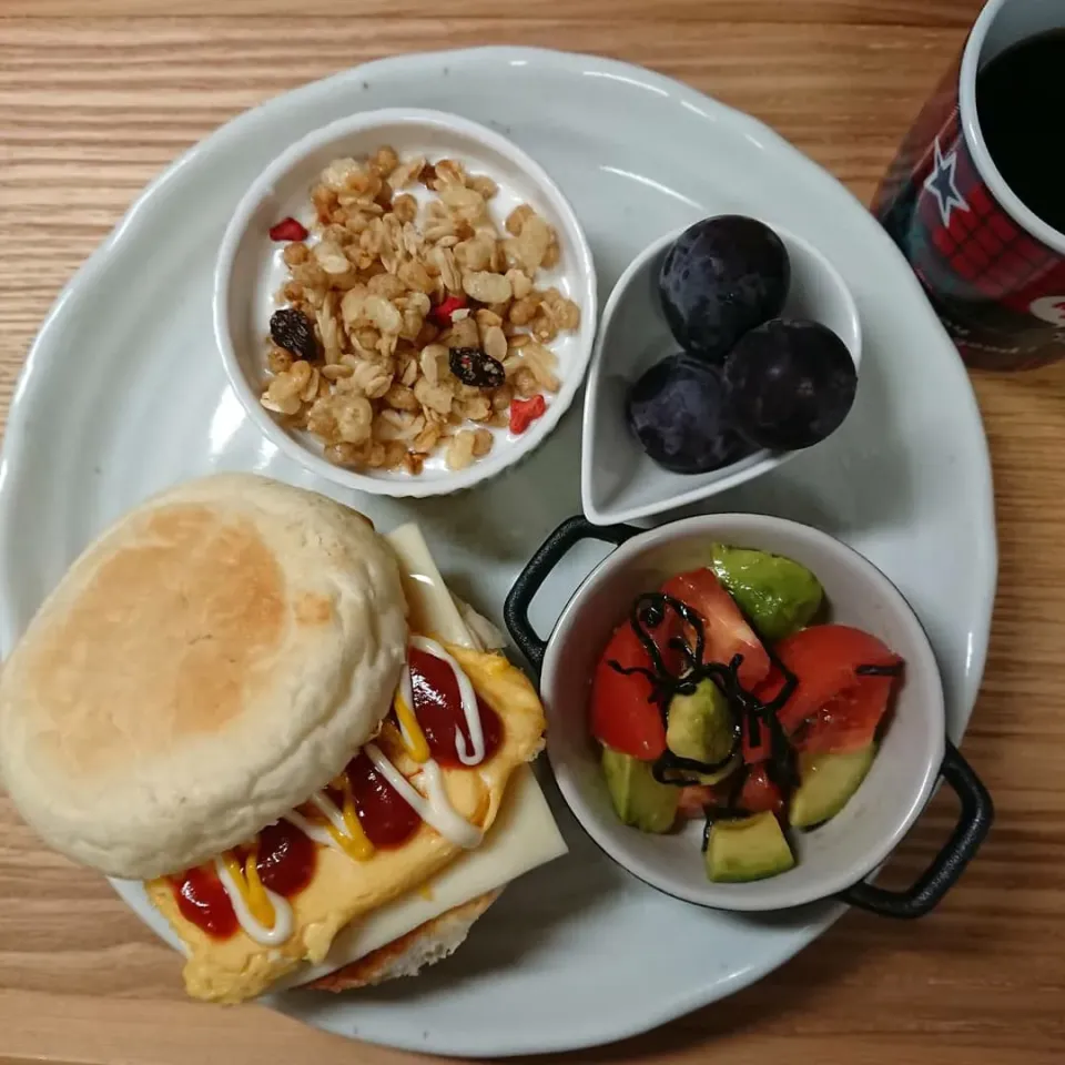 Snapdishの料理写真:朝食|まりさん