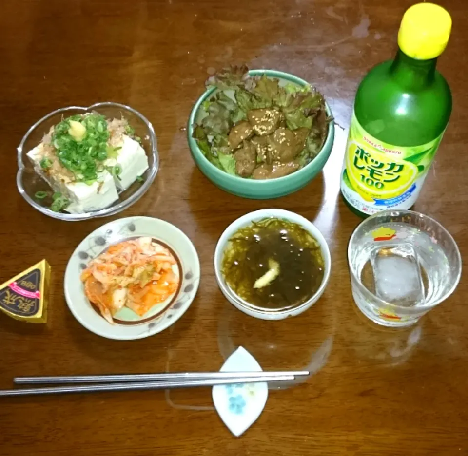 Snapdishの料理写真:お家飲み会(^_^)v|森のプーさん 🍯(森　耕二)さん