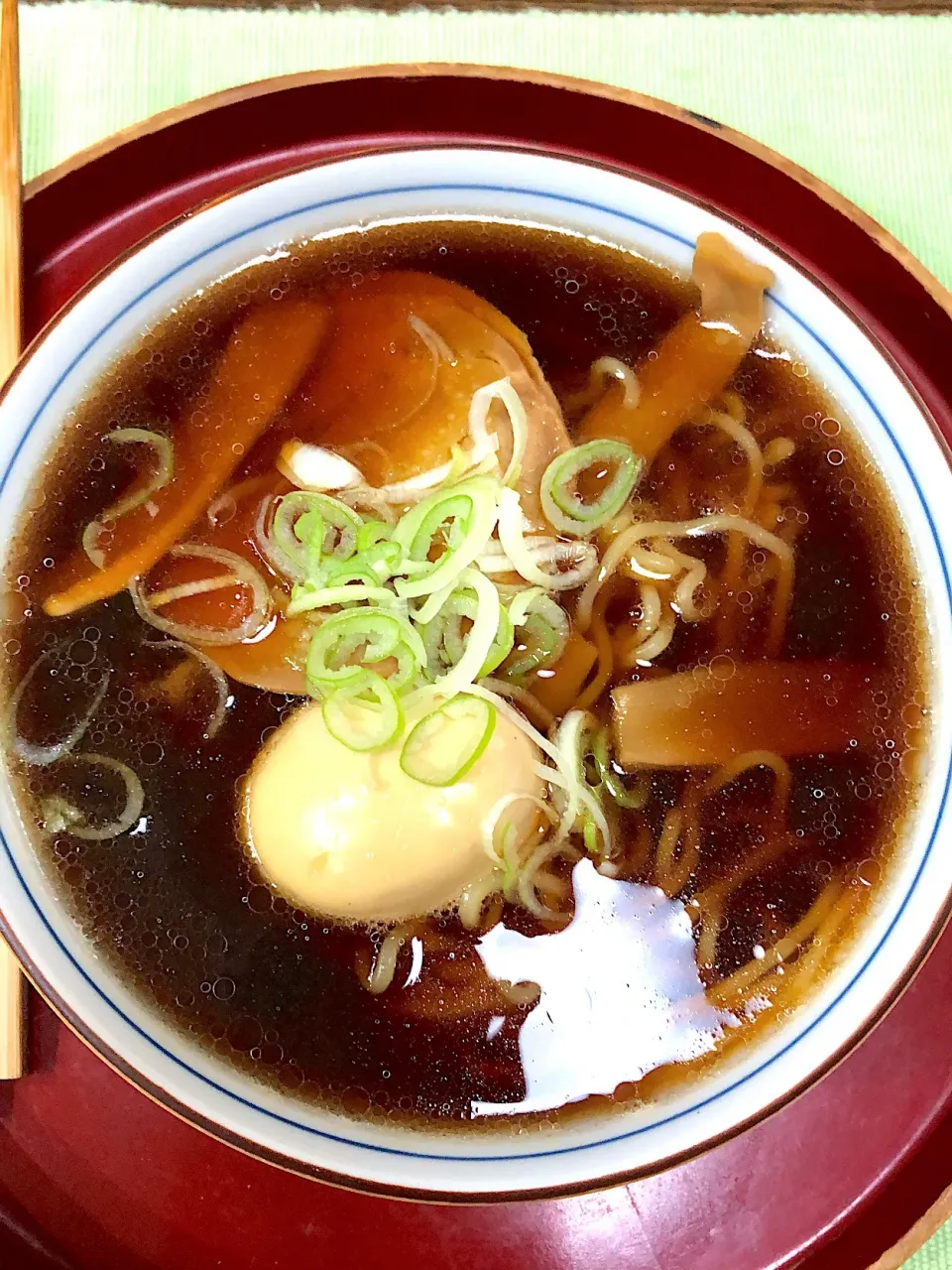 朝の醤油ラーメン🍜|kudoさん