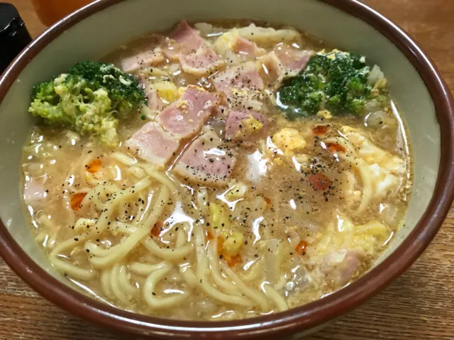 マルちゃん正麺🍜、味噌味❗️ ( ´△｀；)✨|サソリさん