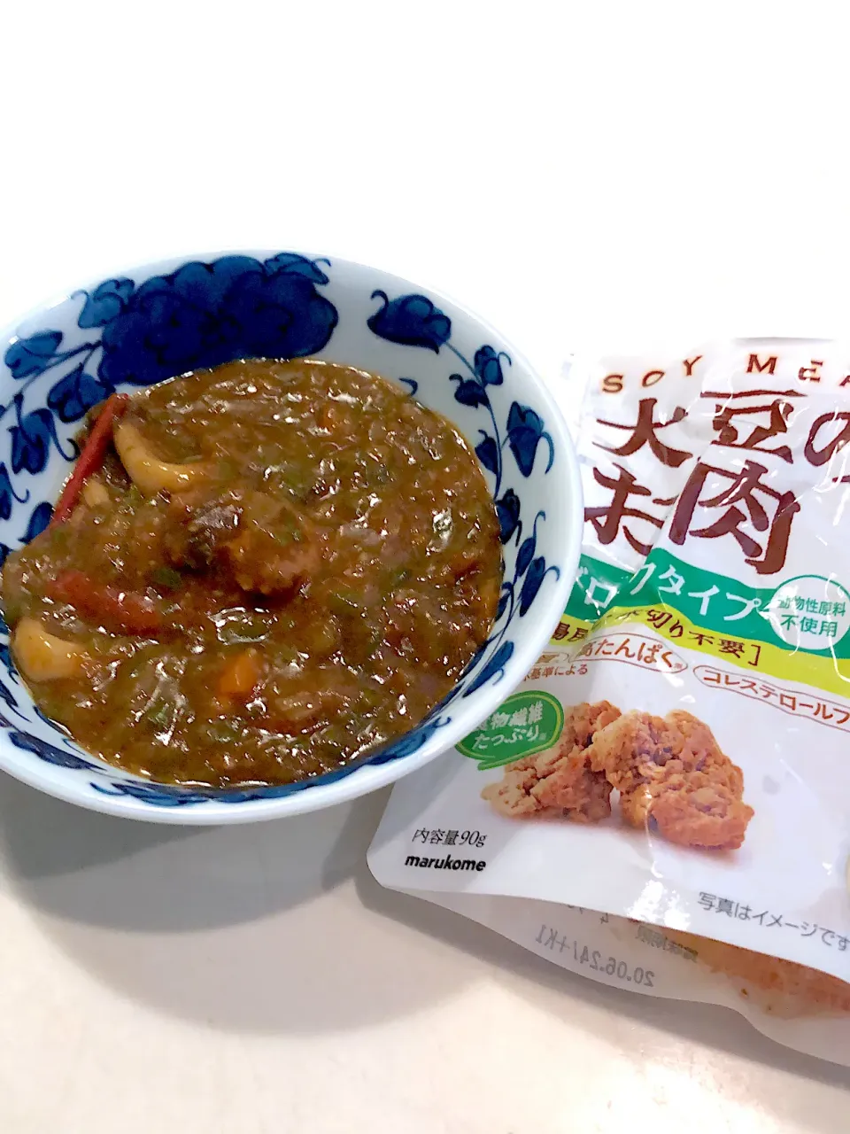 大豆のお肉、ブロックタイプでカレー作った|Satomi Ichikawaさん