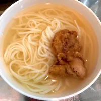 Snapdishの料理写真:#鳥塩うどん 🐓|manamiさん