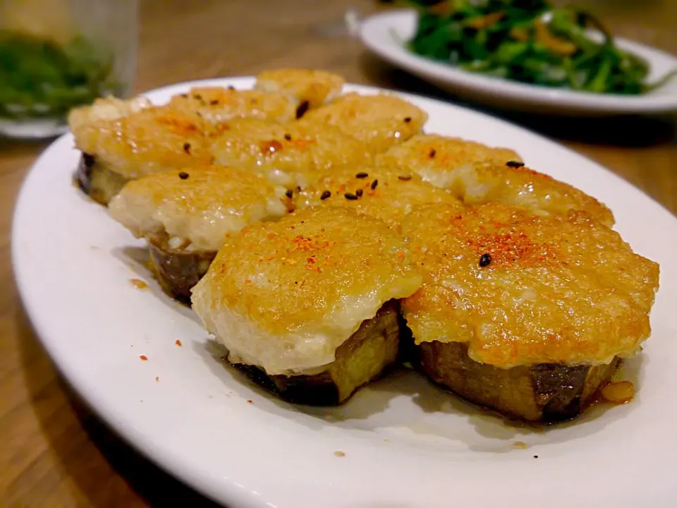 Snapdishの料理写真:なすの鶏つくね焼き|古尾谷りかこさん