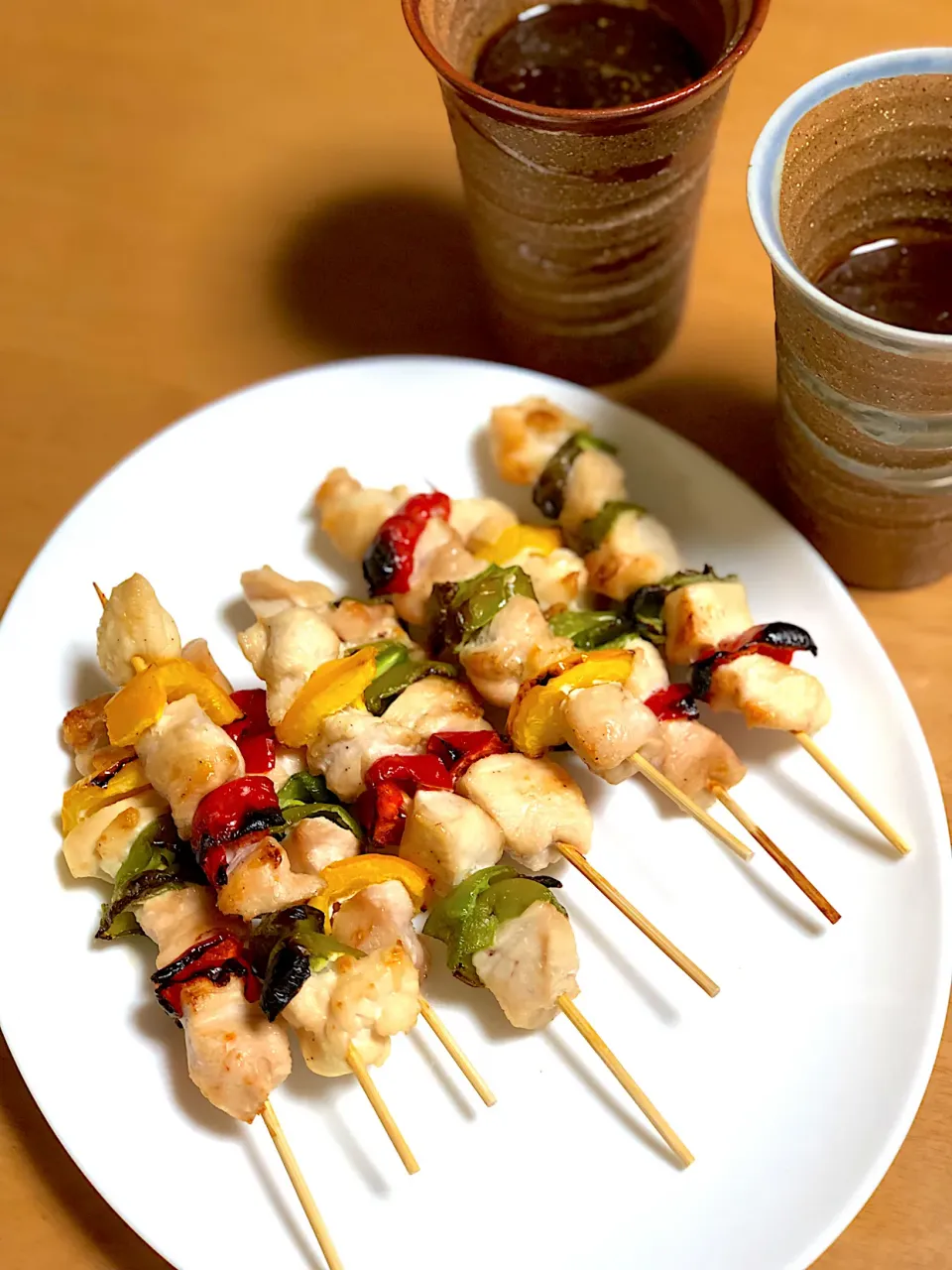 【おおかみこども】はなちゃんの焼き鳥串【再現】|tamicoさん